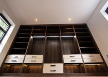 contemprory walk-in wardrobes